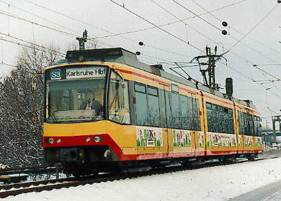 The pioneering tram-train network in Karlsruhe has been extensively studied