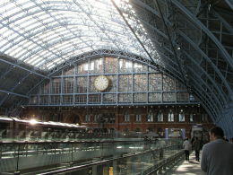 The first German train is due to arrive at St Pancras on 19 October