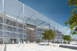 Image of the Quadrant:MK, the new Network Rail HQ