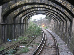 The Connaught Tunnel as it appeared in 2006
