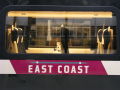 November 2009: the traces of two failed franchises can be seen
