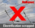 DfT scraps electrification schemes