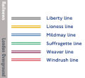 New look for London Overground as routes gain colours