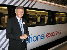 David Franks, the Chief Executive of the NX Rail Division, who was also the MD of NX East Coast when it began in December 2007.