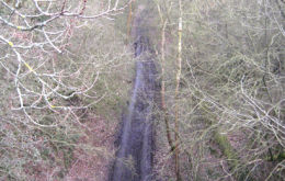 Part of a future High Speed line? This section of disused railway between Kenilworth and Berkswell in the West Midlands is on the proposed route