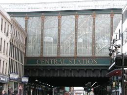 Trains continued to run in Glasgow and most other areas, ScotRail said