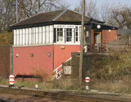 Larbert has been a focus for complaints about railway noise