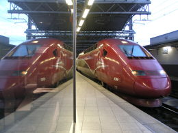 Continental High Speed rail: Thalys services link Amsterdam, Brussels and Paris
