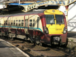Class 334s will be transferred to the new route from the Ayrshire Coast and Inverclyde lines