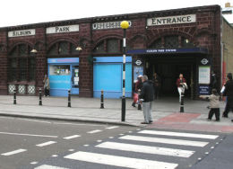 Kilburn Park is one of the stations between Marylebone and Queen's Park which is officially closed but still staffed to cope with an evacuation