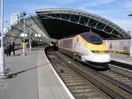Picture of former Waterloo International station