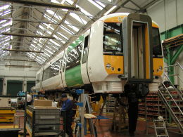 Electrostar under construction at Derby