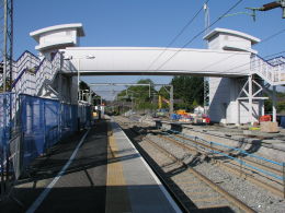 Airdrie station in 2010