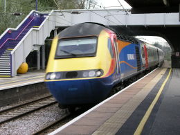 Image of HST on Midland Main Line