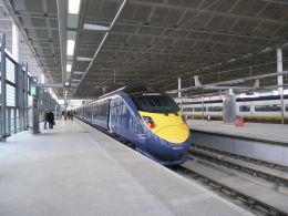 Image of Class 395 at St Pancras